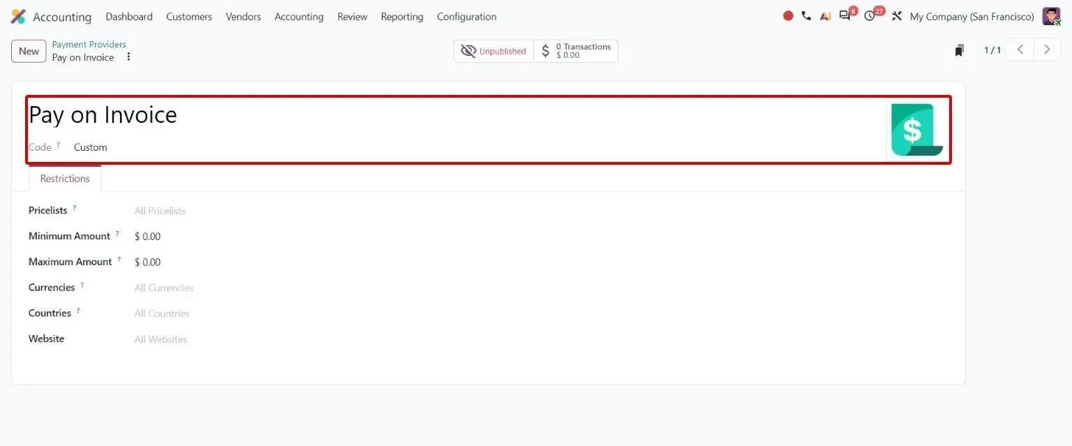 Pay on Invoice payment provider form letting customers pay later by invoice