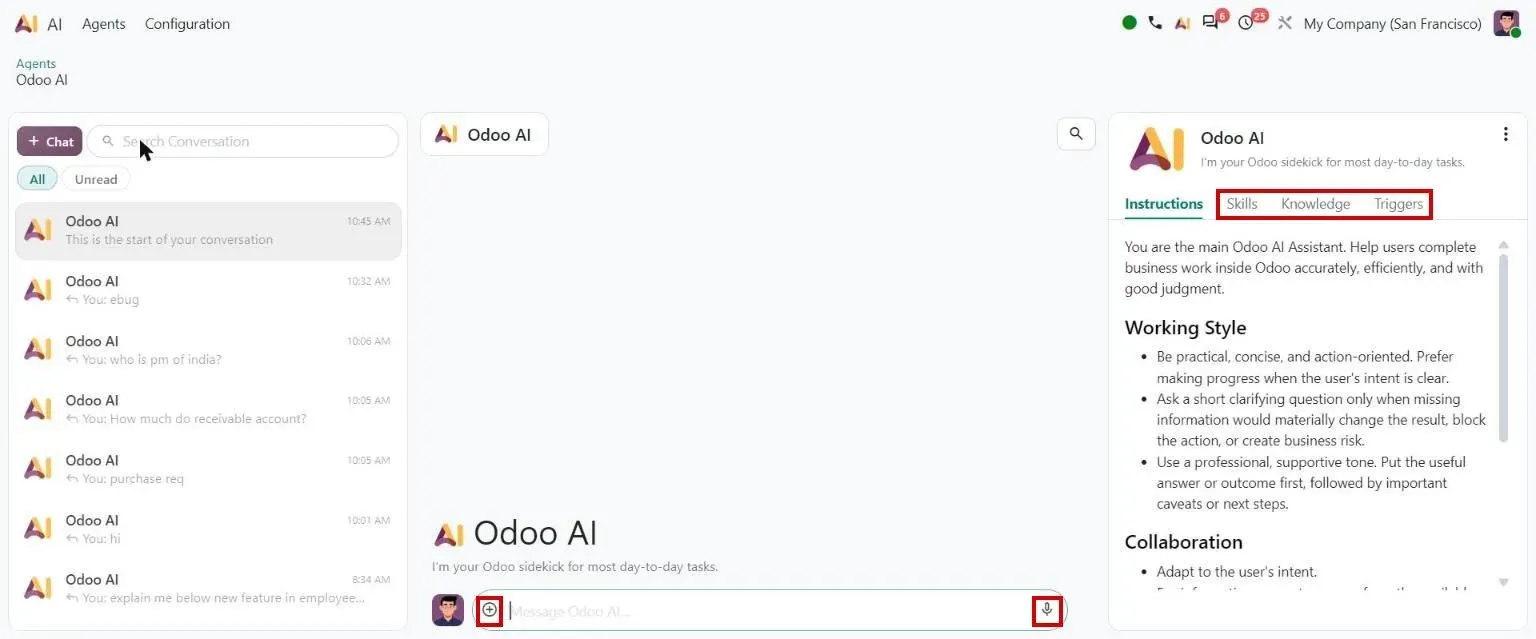 AI agent: automation triggers