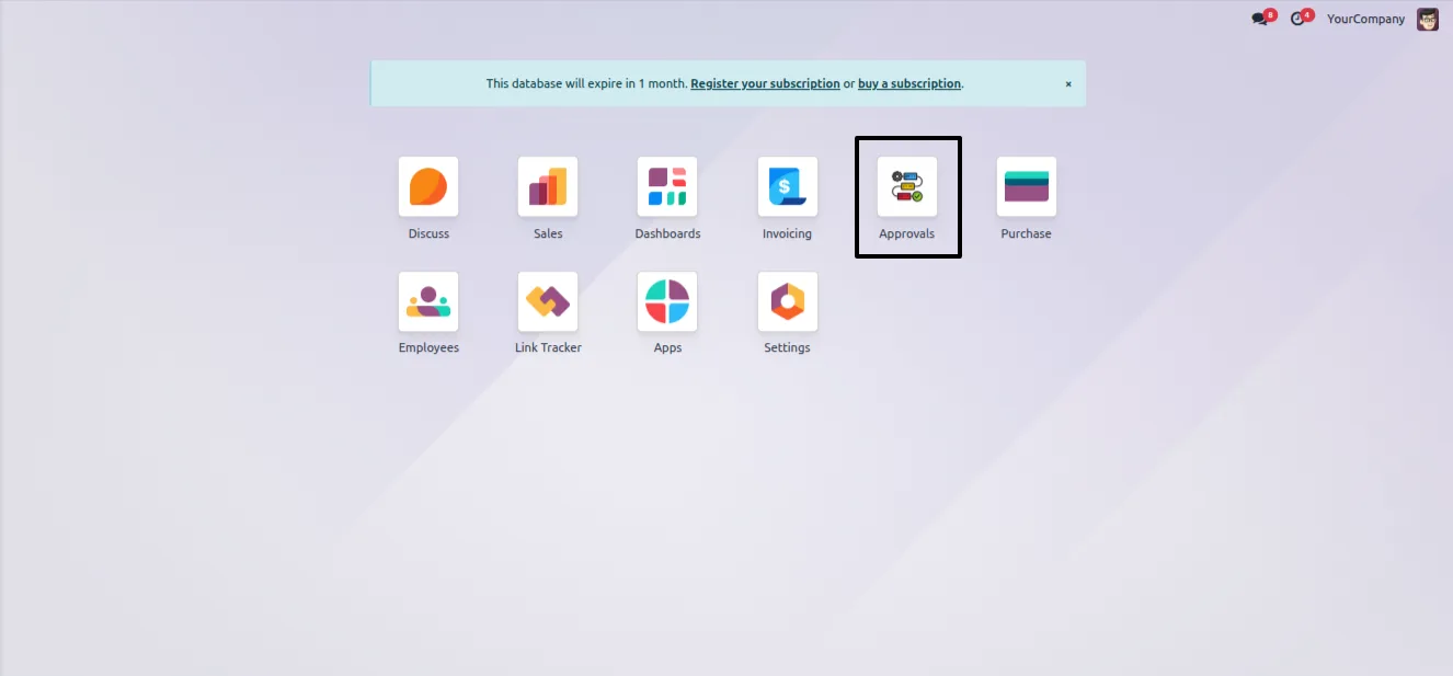 Model-level approval rule configuration in Odoo