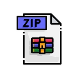 Attachment ZIP Download icon