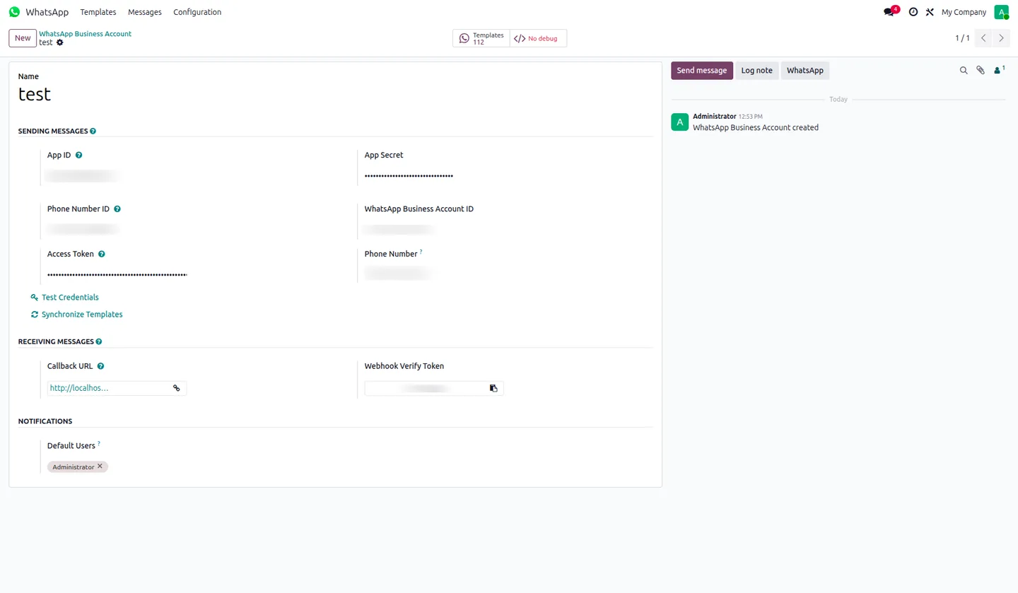 Choosing a Meta-approved WhatsApp template in Automation Studio