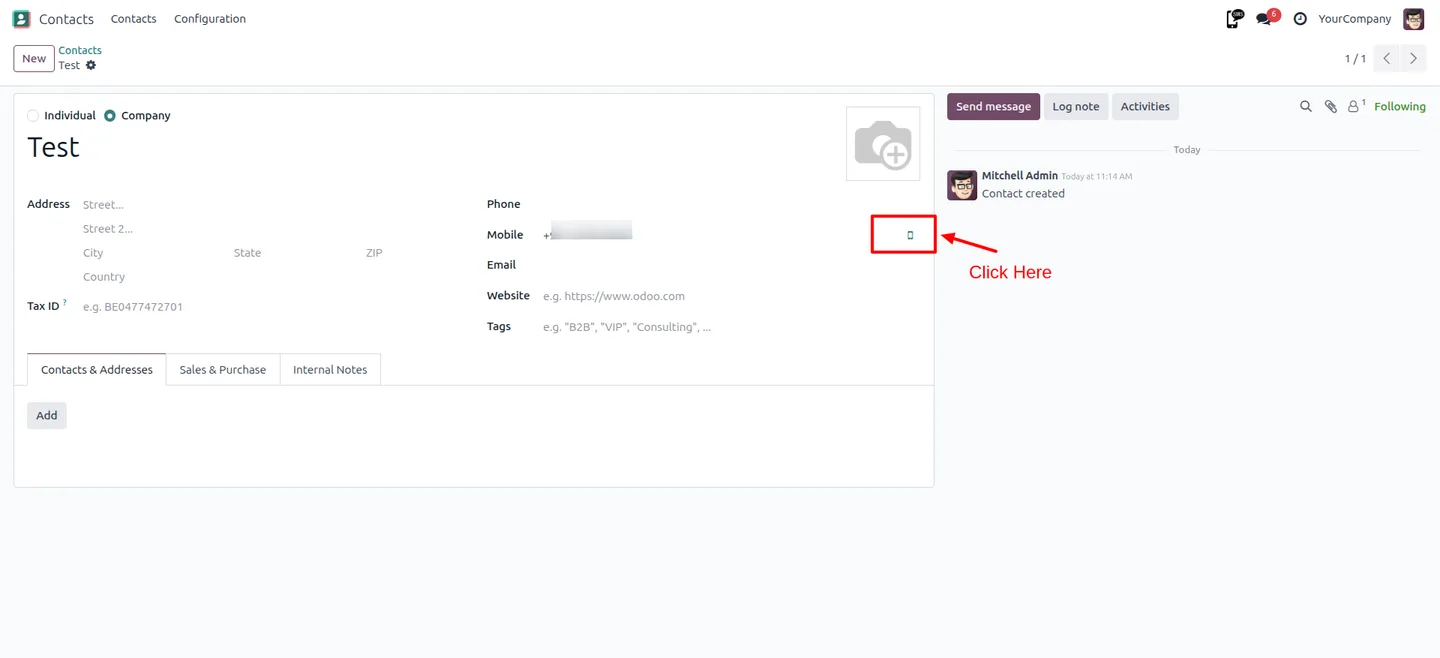 Personalizing a BulkGate message with dynamic variables in Odoo