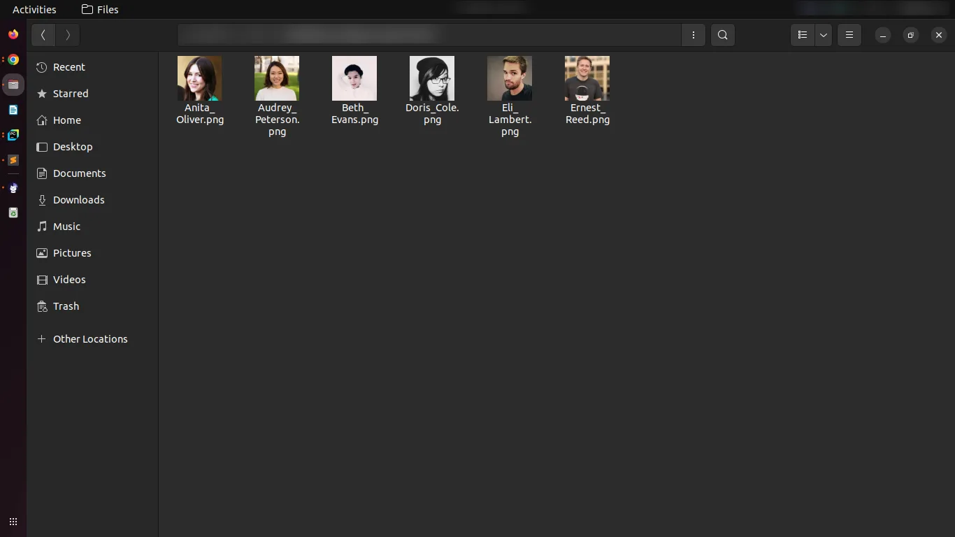 A downloaded ZIP file of exported Odoo employee photos