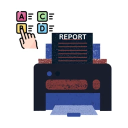 Flexible PDF Report Actions icon