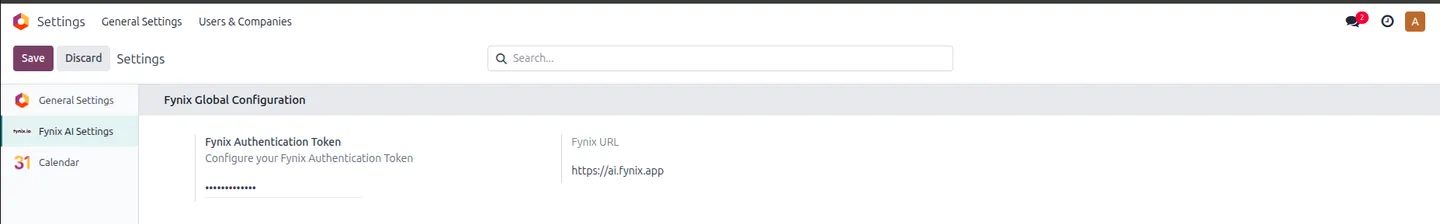Fynix AI gateway routing configuration with custom URL override
