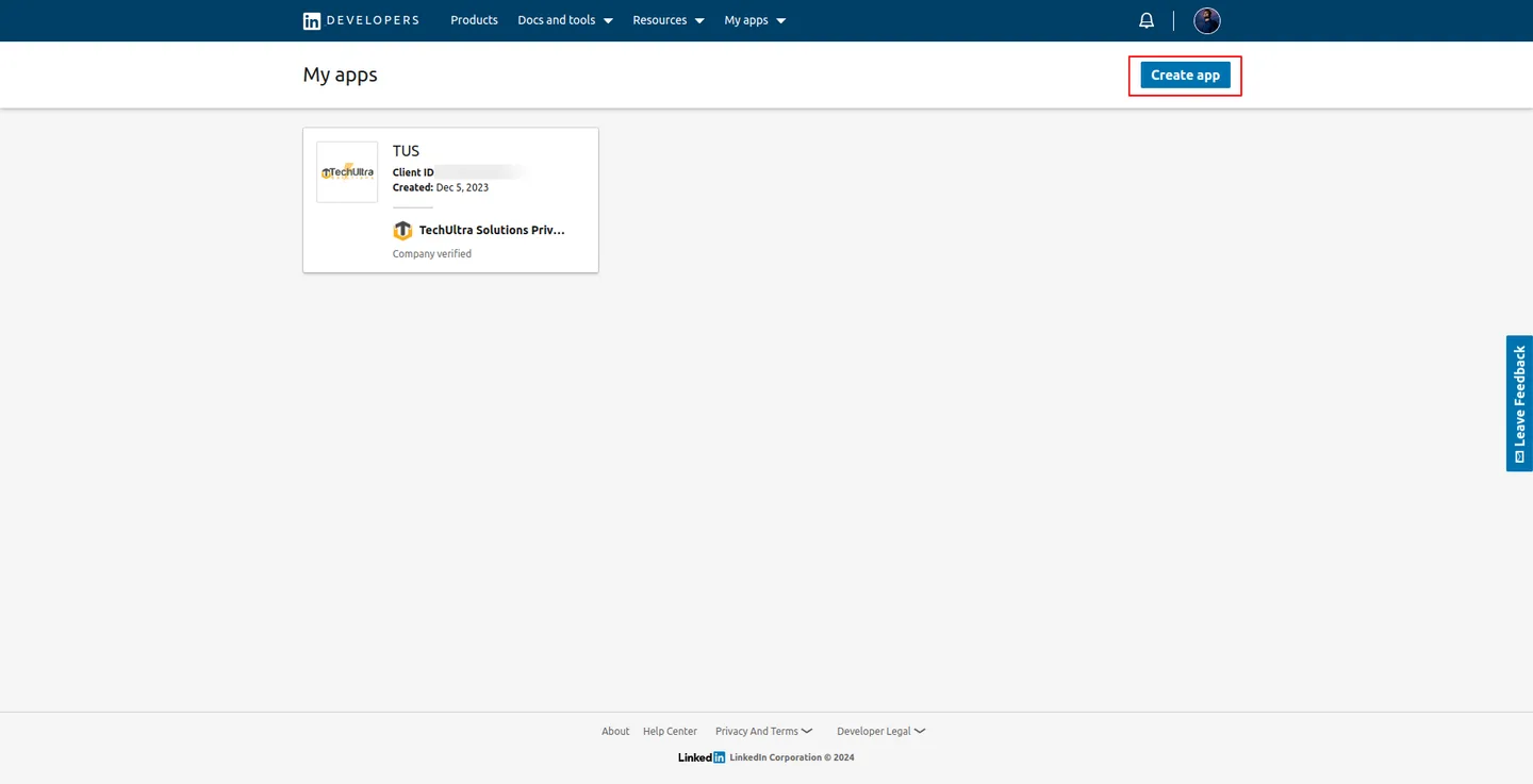 Publishing a LinkedIn post from inside Odoo