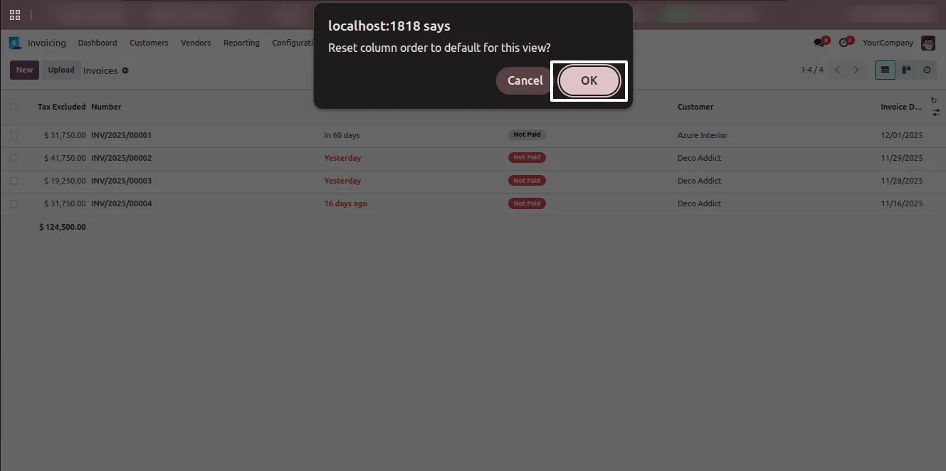 Reordering columns inside a One2Many table in an Odoo form view