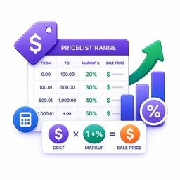 Markup Pricelist Range icon