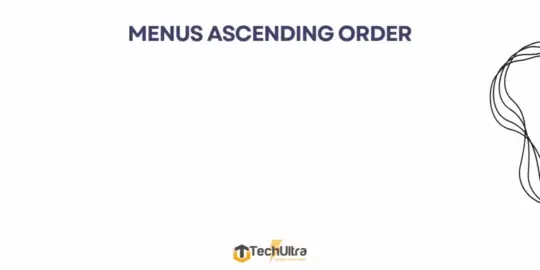 Menus Ascending Order (v19) — Odoo App Store cover