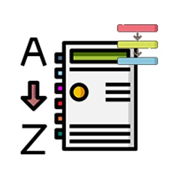Menus Ascending Order (v19) icon