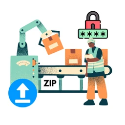 MRP Report Secure ZIP icon