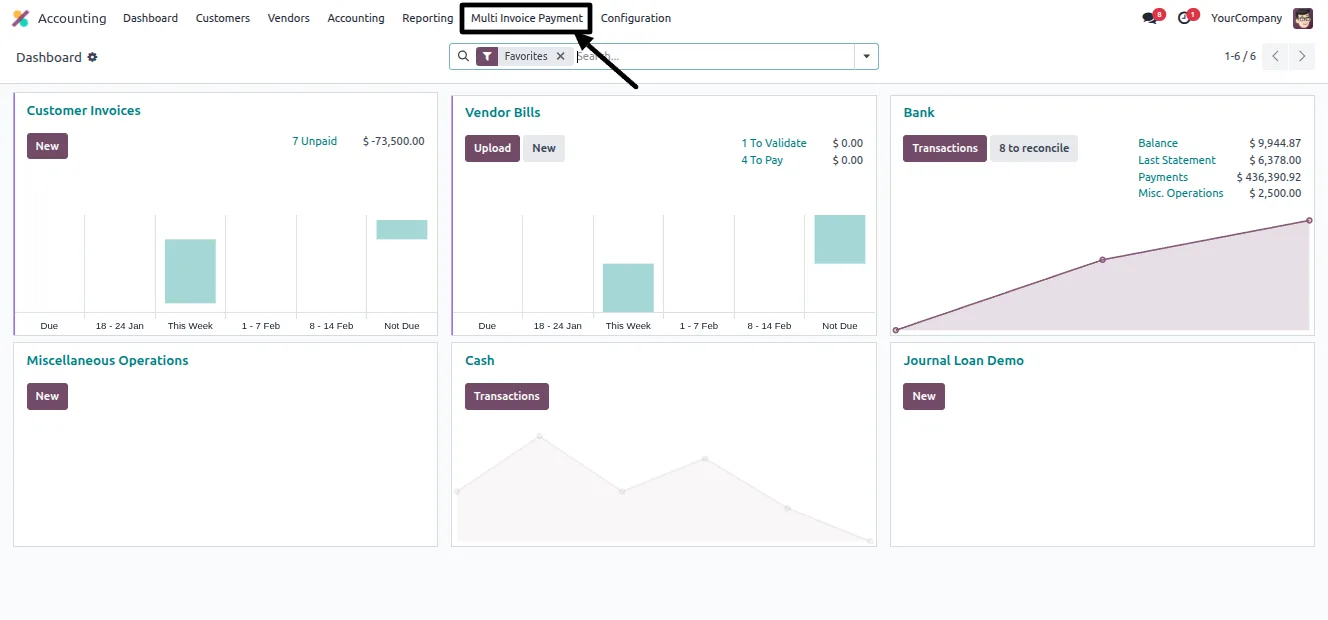Multi-Invoice Payment listed in the Odoo Apps store, ready to install