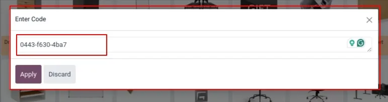 Reuse-blocked message when a redeemed birthday coupon is entered again