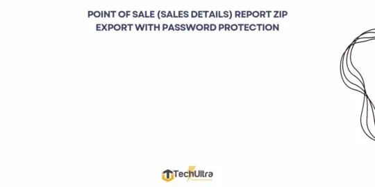 POS Session Report Secure ZIP — Odoo App Store cover