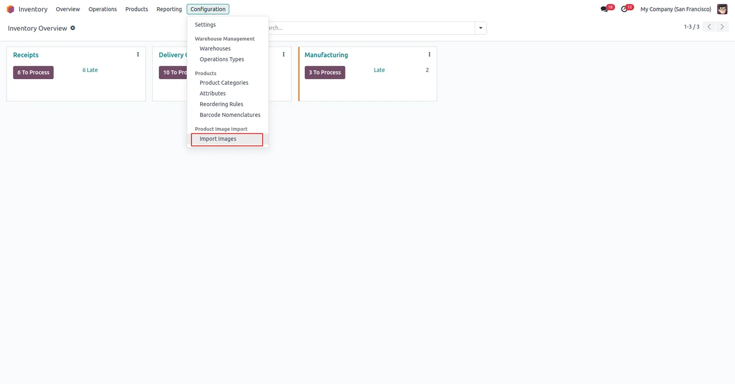 Product Image Import module in the Odoo Apps store, ready to install