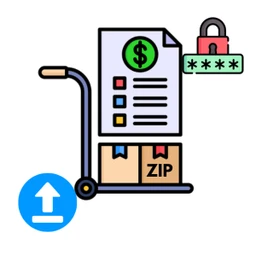 Purchase Order Report Secure ZIP icon