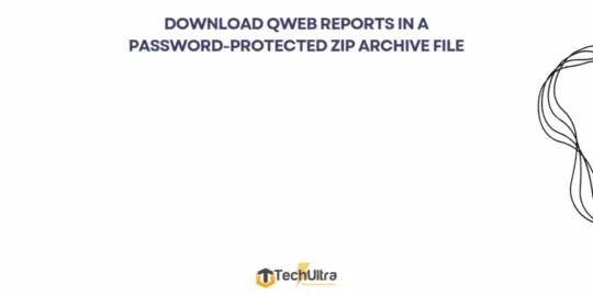 QWeb Reports in Password-Protected ZIP — Odoo App Store cover