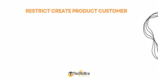 Restrict Product, Variant & Customer Creation — Odoo App Store cover