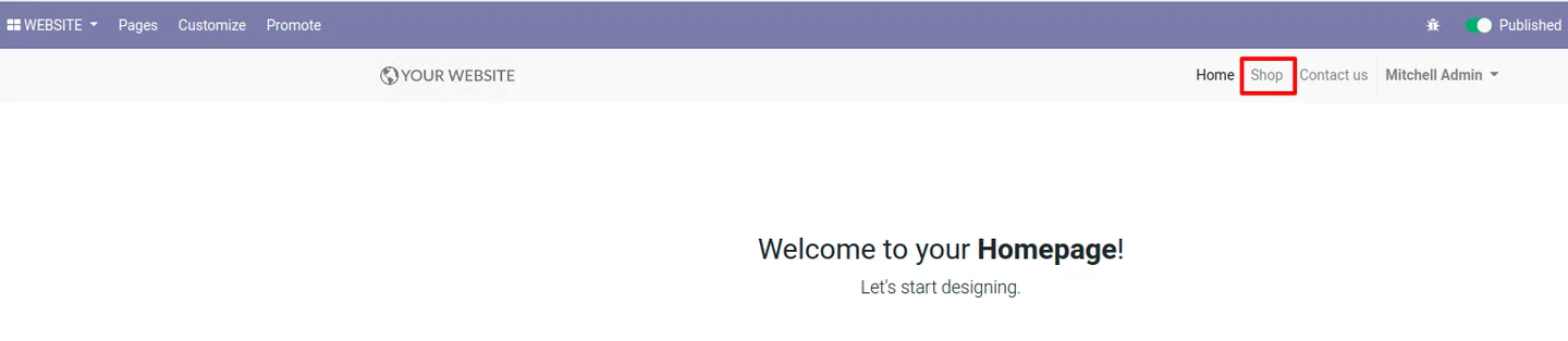 UPS rate calculator on the Odoo eCommerce checkout