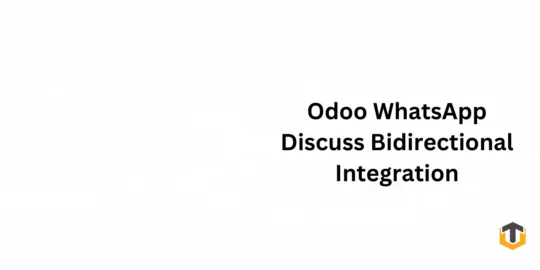 WhatsApp event conversation shown in Odoo Discuss