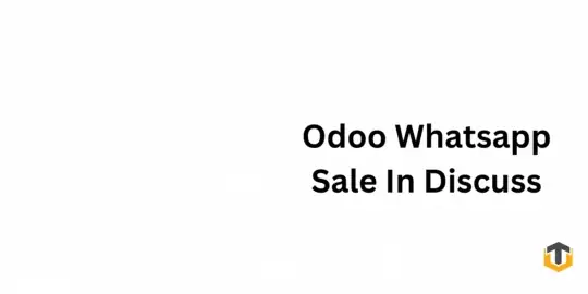 WhatsApp Sale in Discuss — Odoo App Store cover