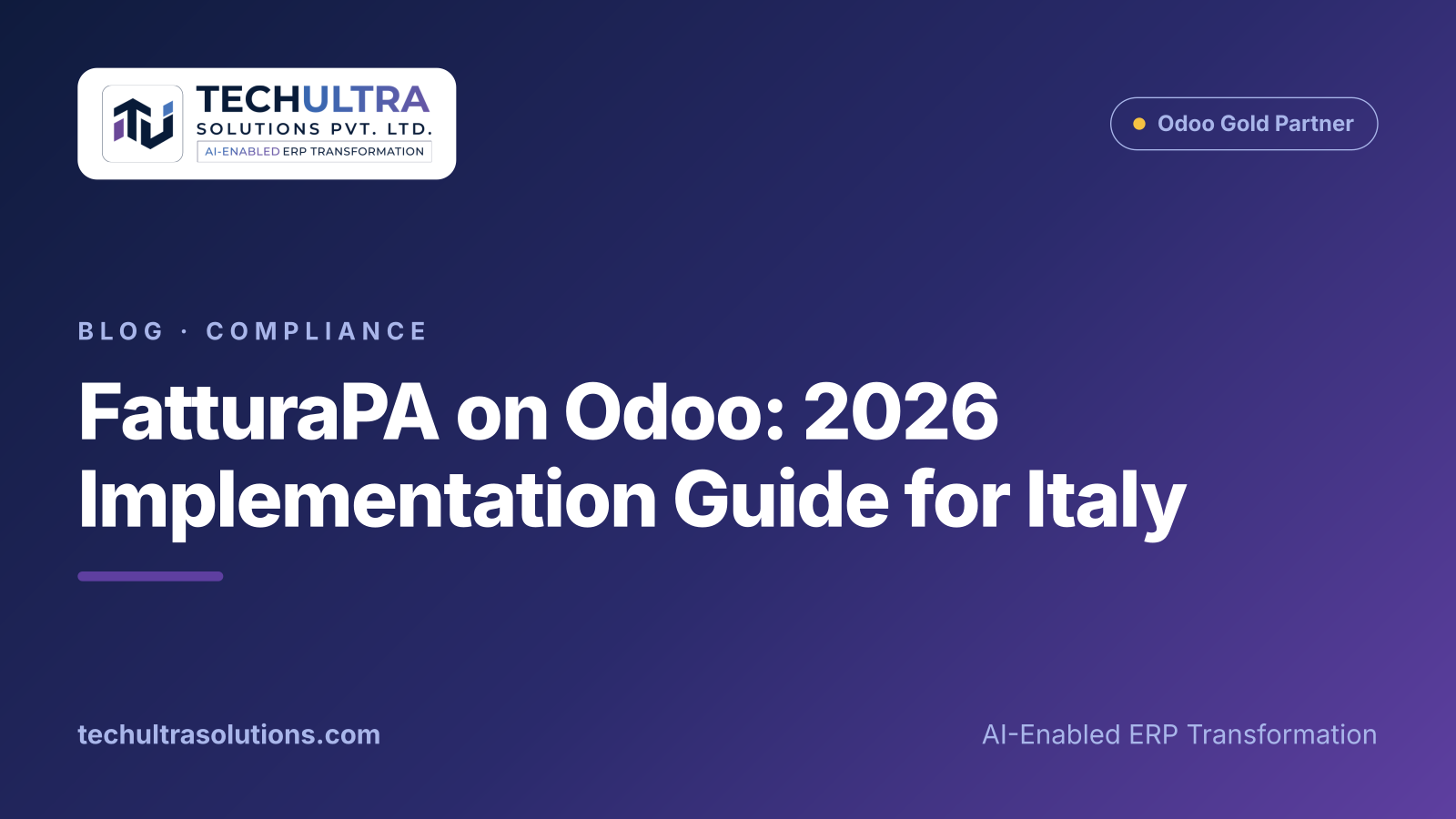 FatturaPA on Odoo: 2026 Implementation Guide for Italy