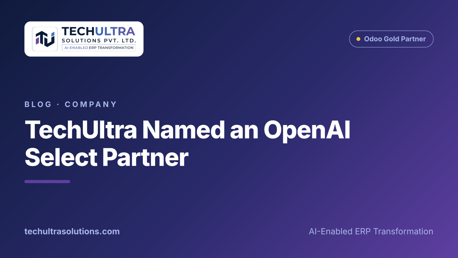 TechUltra Named an OpenAI Select Partner
