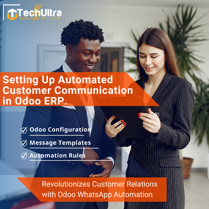 steps for Setting up Automated Customer Communication in Odoo ERP