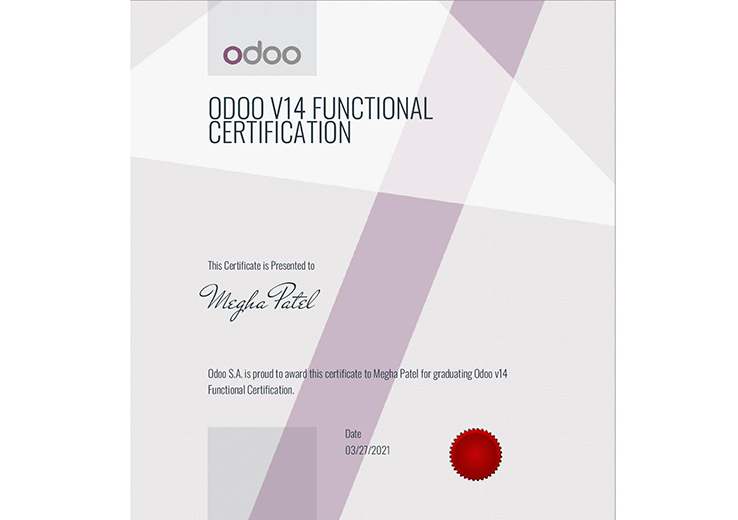 Odoo 14 Functional Certification